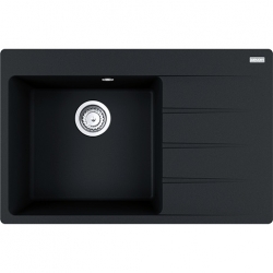 Zlewozmywak FRANKE Fragranit CNG 611-78 TL ociekacz z prawej strony, onyx 114.0633.150