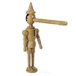 Bateria umywalkowa stojąca PINOCCHIO drewniana Emmevi Rubinetterie 1883LC