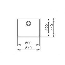 Zlewozmywak Teka BE LINEA RS 50.40 stal 115000005
