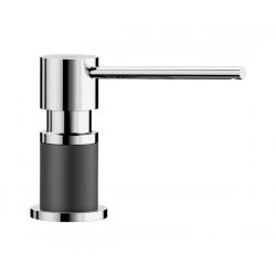 Dozownik BLANCO LATO Silgranit-Look Antracyt/Chrom 525810