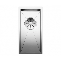Zlewozmywak BLANCO ZEROX 180-U Stal polerowana, InFino 521567
