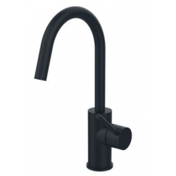 Bateria umywalkowa stojąca (clickclack) LIGHT czarny mat Paffoni Rubinetterie LIG078KNO