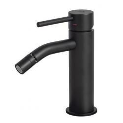 Bateria bidetowa stojąca (clickclack) LIGHT czarny mat Paffoni Rubinetterie LIG131KNO