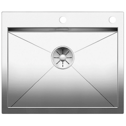 Zlewozmywak BLANCO ZEROX 550-IF/A Stal polerowana, korek auto., InFino, PushControl 521638