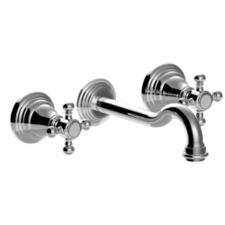 Bateria umywalkowa podtynkowa 245mm BELINDA stare złoto Paffoni Rubinetterie FBLV008CR