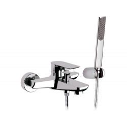 Bateria wannowa ścienna INFINITY chrom Daniel Rubinetterie IR610CR