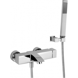 Bateria wannowa ścienna LEVEL chrom Paffoni Rubinetterie LEC026CR