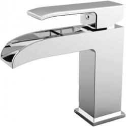 Bateria umywalkowa stojąca kaskada (clickclack) LEVEL chrom Paffoni Rubinetterie LES061KCR