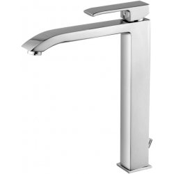Bateria umywalkowa wysoka (bez korka) LEVEL chrom Paffoni Rubinetterie LES081CR