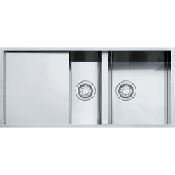 Zlewozmywak stalowy FRANKE PLANAR PPX 151 STAL SZLACHETNA JEDWAB 122.0198.387