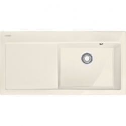 Zlewozmywak ceramiczny Franke MYTHOS MTK 611-100 PRAWA KOMORA KREMOWY 124.0379.852
