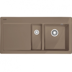Zlewozmywak ceramiczny Franke MYTHOS MTK 651-100 PRAWA STRONA CAPPUCCINO 124.0379.864