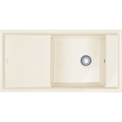 Zlewozmywak ceramiczny Franke AMBION ABK 611-100 KREMOWY 124.0540.985