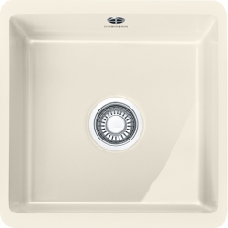 Zlewozmywak ceramiczny Franke KUBUS KBK 110-40 KREMOWY 126.0379.977