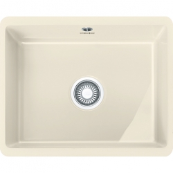 Zlewozmywak ceramiczny Franke KUBUS KBK 110-50 KREMOWY 126.0380.002