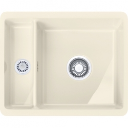 Zlewozmywak ceramiczny Franke KUBUS KBK 160 KREMOWY 126.0380.011