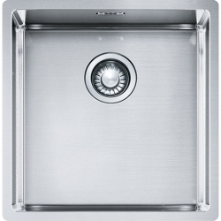 Zlewozmywak stalowy FRANKE BOX BXX 210/110-40 STAL SZLACHETNA JEDWAB 127.0453.654