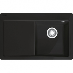 Zlewozmywak FRANKE Mythos MTK 211-78 Czarny Mat, prawa strona 129.0540.948