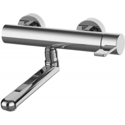 Bateria umywalkowa ścienna ROCK chrom Paffoni Rubinetterie RO161CR