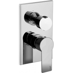 Bateria podtynkowa 3-drożna z przełącznikiem mechanicznym TANGO chrom Paffoni Rubinetterie TA019CR