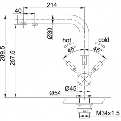 Bateria FRANKE ATLAS CLEAR Stal szlachetna jedwab 120.0179.978