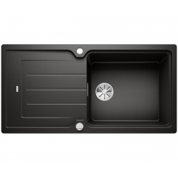 Zlewozmywak Blanco CLASSIC NEO XL 6 S Czarny odwracalny, korek auto., InFino 525864