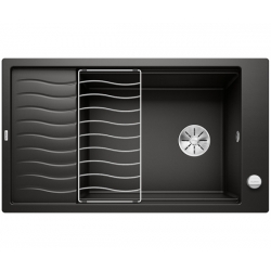 BLANCO ELON XL 8 S Silgranit, Czarny odwracalny, korek aut., InFino, 525885