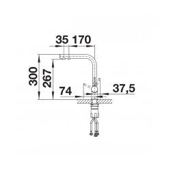 Bateria Blanco FONTAS II Biały 523134