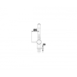 Bateria Blanco  LINUS-S Czarny mat 525807