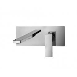 Bateria umywalkowa podtynkowa 250mm ELLE czarny mat Paffoni Rubinetterie EL106NO
