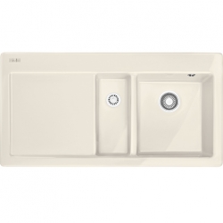 Zlewozmywak ceramiczny Franke MYTHOS MTK 651-100 LEWA STRONA KREMOWY 124.0379.863