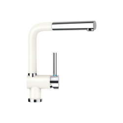 Bateria Schock PIEGA 547121 polaris/chrom z wyciąganą wylewką