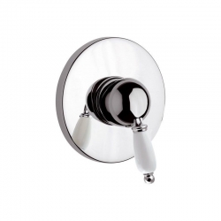 Bateria podtynkowa 1-drożna RETRO chrom Daniel Rubinetterie RT602CR