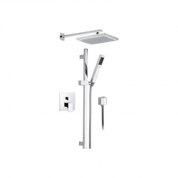 Zestaw natryskowy podtynkowy - zestaw deszczowni SKYLINE Daniel Rubinetterie SK614ZCR