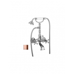 Bateria wannowa ścienna BELINDA miedziana Paffoni Rubinetterie FBLV023RM