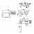 Bateria umywalkowa podtynkowa 175mm LIGHT czarny mat Paffoni Rubinetterie LIG101NO70