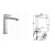 Bateria umywalkowa wysoka (clickclack) EFFE chrom Paffoni Rubinetterie EF081KCR
