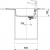 Zlewozmywak FRANKE Fragranit + Fresno FSG 611 czarny mat 114.0633.153