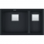 Zlewozmywak FRANKE KNG 120 KNG 120 Fragranit + Kanon Czarny Mat 125.0633.004