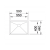 Zlewozmywak BLANCO ZEROX 550-U Stal polerowana, InFino 521591