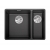 Zlewozmywak BLANCO SUBLINE 340/160-F Silgranit PuraDur Antracyt lewa, InFino 523568