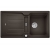 Zlewozmywak BLANCO CLASSIC NEO 5 S Silgranit PuraDur Kawowy odwracalny, korek auto., InFino, deska tworzywo 524024