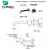 Bateria umywalkowa podtynkowa TOKYO czarny mat Daniel Rubinetterie TX632P.15