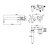 Bateria umywalkowa podtynkowa 245mm LIGHT czarny nikiel Paffoni Rubinetterie LIG103NKN70