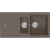 Zlewozmywak granitowy FRANKE Bellini BLG 651 MOKKA 114.0324.238