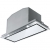 Okap podszafkowy FRANKE BOX PLUS GLASS FBI 737 XS/WH Stal szlachetna 305.0528.841