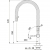 Bateria FRANKE Maris Free pull-out spray czarny mat 115.0576.698