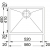 Zlewozmywak FRANKE Planar PPX 110-52 STAL SZLACHETNA, JEDWAB 122.0203.471