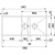 Zlewozmywak stalowy FRANKE PLANAR PPX 151 STAL SZLACHETNA JEDWAB 122.0198.387