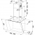 Okap ścienny Smart Vertical 2.0 FPJ 615 V BK/DG Czarne szkło 330.0573.294